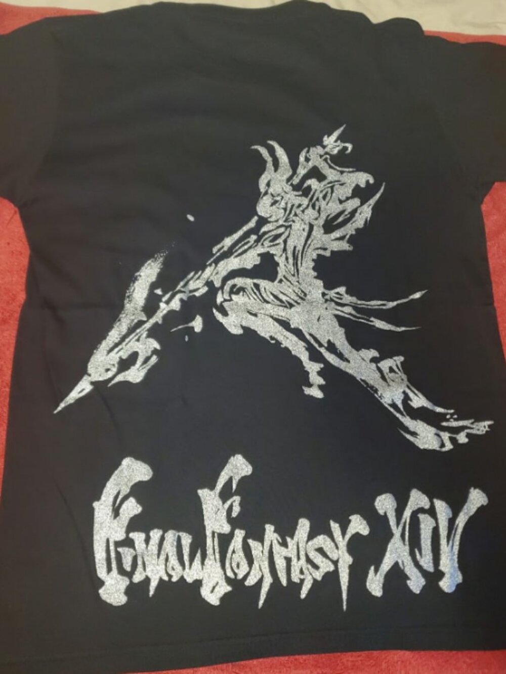 Final Fantasy XIV Keita Amemiya Dragoon Knight Tshirt Black Japanese M / US S